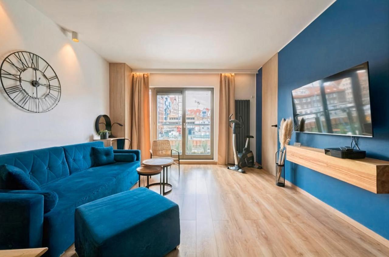 גדנסק Riverview Apartament Waterline Spa & Pool מראה חיצוני תמונה